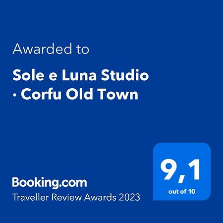 Sole E Luna Studio - Corfu Old Town Dış mekan fotoğraf